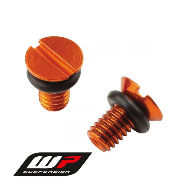 Zeta Front Fork Airvalve Cap Screw WP ORG 2PCS