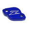 Zeta Brake Reservoir Cover YZ / YZF / WRF Front - Blue
