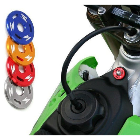 ZETA TANK HOLDER WASHER KIT CR/F YZ BLU