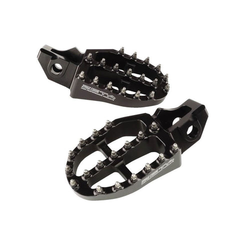Zeta Alu Foot Pegs Kawasaki KX250F/450F (09-22) Black