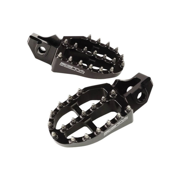 Zeta Alu Foot Pegs Kawasaki KX250F/450F (09-22) Black