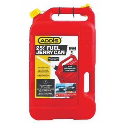 Fuel Jerry Can 25 Litre Red