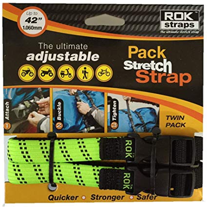 ROK Adjustable Pack Strap 2 Pack - Green