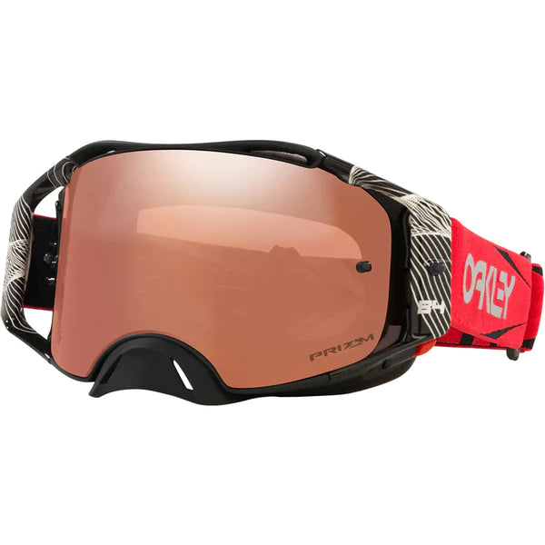 Oakley Airbrake MX Herling Sig Red with Prizm Black Lens