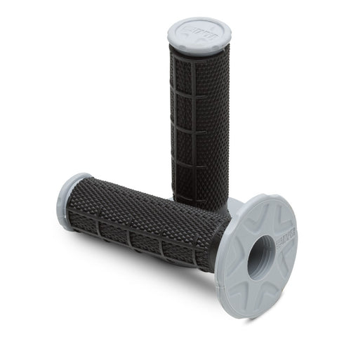Pro Taper Dual Density MX Grips - 1/2 Waffle - Black
