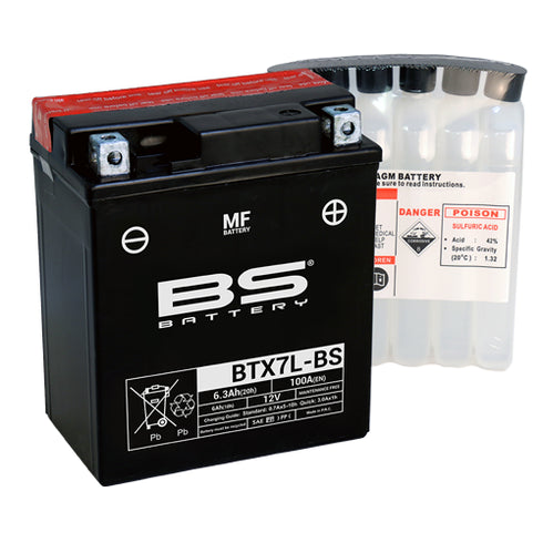 BS M/Free Battery - BTX7L-BS