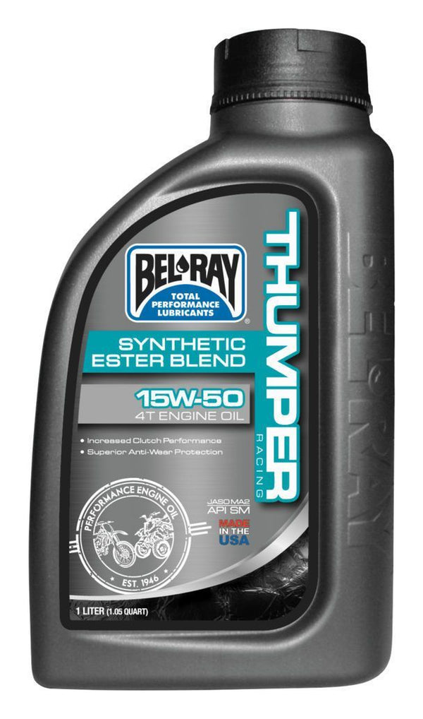 Bel-Ray Thumper Racing Synthetic Ester Blend 4T Engine Oil - 15W-50W