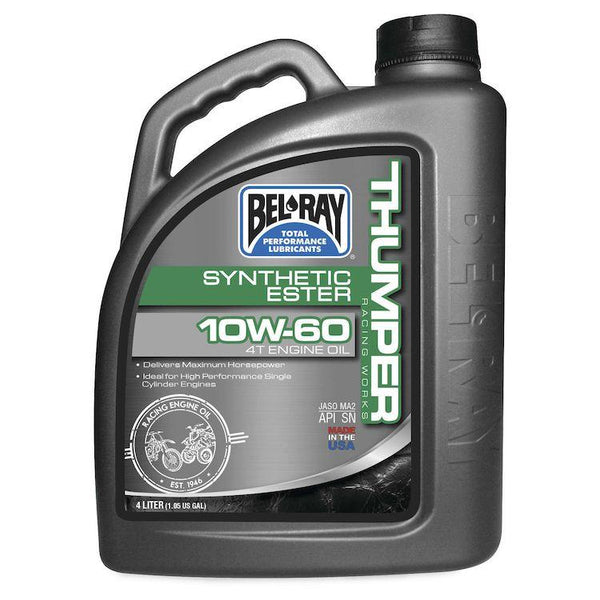 Bel-Ray Thumper Racing Synthetic Ester Blend 4T Engine Oil 10W60