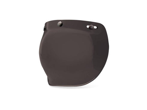 Bell Custom 500 3-Snap Bubble Shield - Dark Smoke