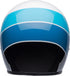 Bell Custom 500 Riff Helmet - White/Blue