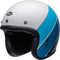 Bell Custom 500 Riff Helmet - White/Blue