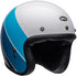 Bell Custom 500 Riff Helmet - White/Blue