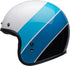 Bell Custom 500 Riff Helmet - White/Blue