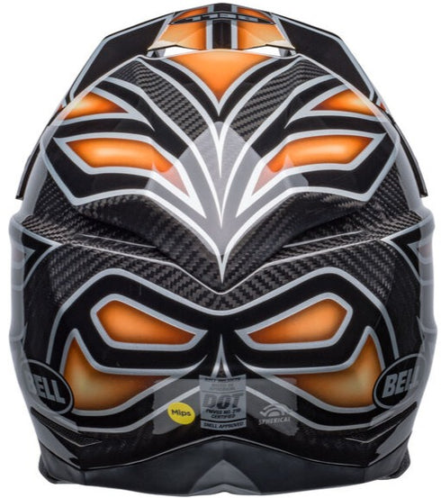 Bell Moto-10 Spherical Webb Marmont Helmet - Black/Copper