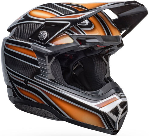 Bell Moto-10 Spherical Webb Marmont Helmet - Black/Copper