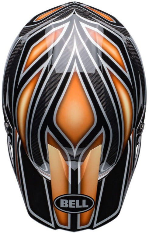 Bell Moto-10 Spherical Webb Marmont Helmet - Black/Copper