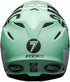 Bell Moto-9 Flex Seven Galaxy Helmet - Black/Mint Green/White Matt