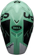 Bell Moto-9 Flex Seven Galaxy Helmet - Black/Mint Green/White Matt
