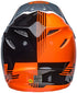 Bell Moto-9 MIPS Louver Helmet - Black/Orange
