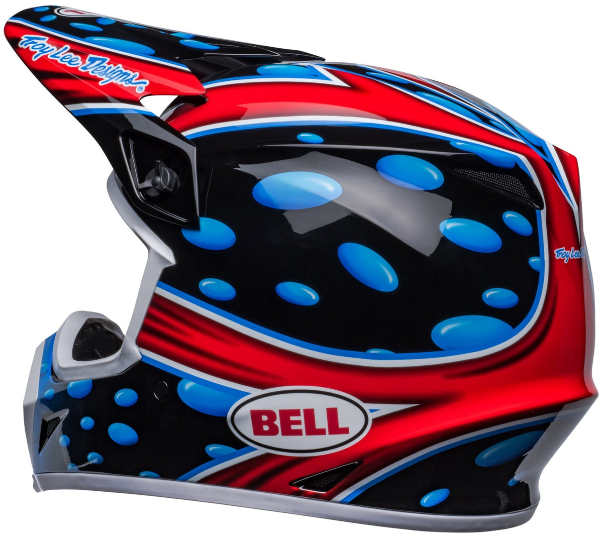 BELL MX-9 MIPS Showtime ベル Bell MX-9 MIPS McGrath Showtime 23 Helmet - Black/Red – Bike Kings