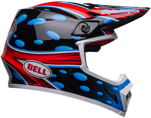 Bell MX-9 MIPS McGrath Showtime 23 Helmet - Black/Red