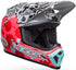 Bell MX-9 MIPS Tagger Splatter Helmet - Bright Red/Grey Gloss (ECE 22.06)