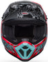 Bell MX-9 MIPS Tagger Splatter Helmet - Bright Red/Grey Gloss (ECE 22.06)