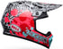 Bell MX-9 MIPS Tagger Splatter Helmet - Bright Red/Grey Gloss (ECE 22.06)