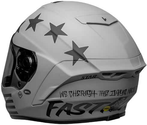 Bell Star DLX MIPS Fasthouse Victory Circle Helmet - Grey/Black Matt