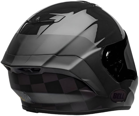 Bell Star DLX MIPS LUX Checkers Matt/Gloss - Black/Root Beer
