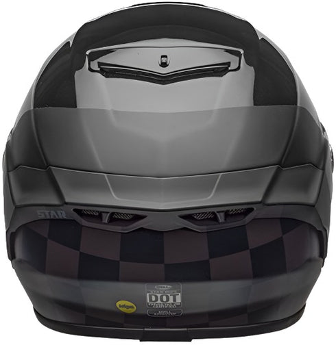 Bell Star DLX MIPS LUX Checkers Matt/Gloss - Black/Root Beer