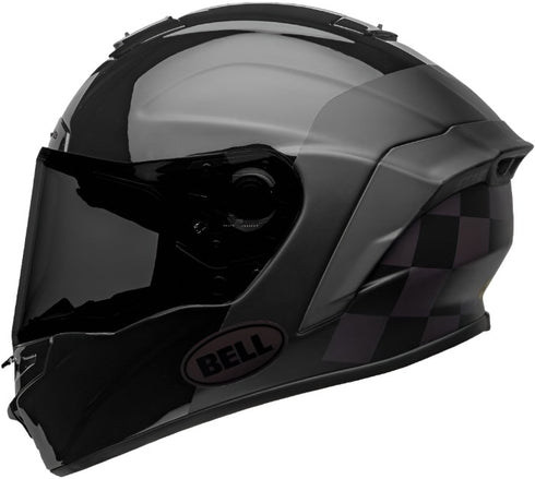 Bell Star DLX MIPS LUX Checkers Matt/Gloss - Black/Root Beer