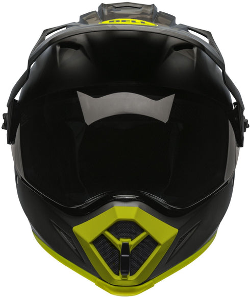 Bell 2022 MX-9 Adventure MIPS Stealth Camo Helmet - Black/Hi-Viz Yellow