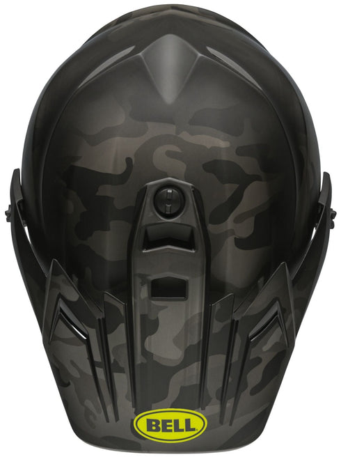 Bell 2022 MX-9 Adventure MIPS Stealth Camo Helmet - Black/Hi-Viz Yellow