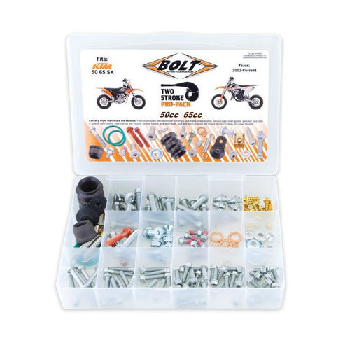 Bolt Euro Style 2T Pro Pack - 50/65 SX