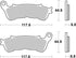 SBS FA388 HS Sinter Brake Pads - Front (Honda/Suzuki)