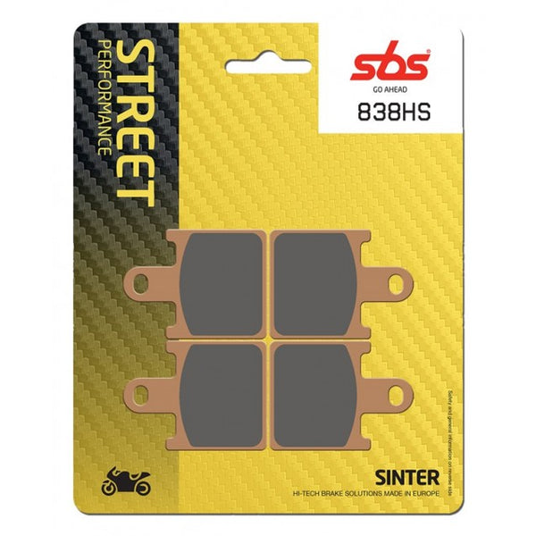 SBS FA417/4 Sinter Brake Pad - Front