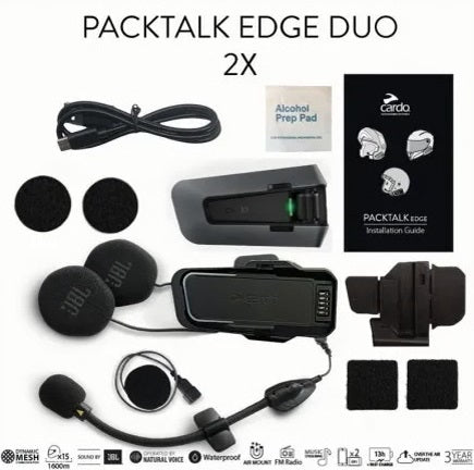 Cardo Packtalk Edge Duo – Bike Kings