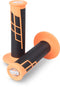 Pro Taper Clamp On Grips - 1/2 Waffle - Neon Orange/Black