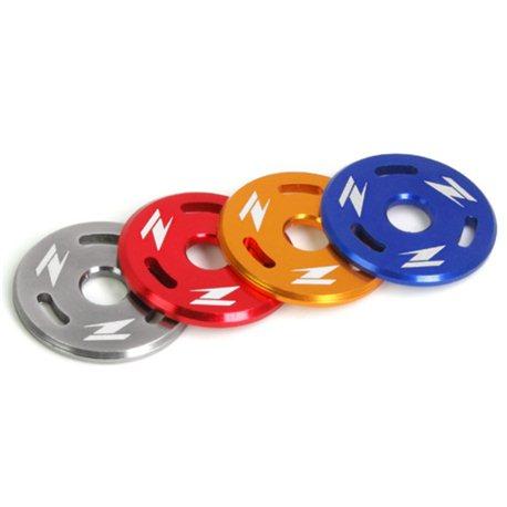 Zeta Tank Hold Washer Kit YZF06-09/RMZ450 07 BLU
