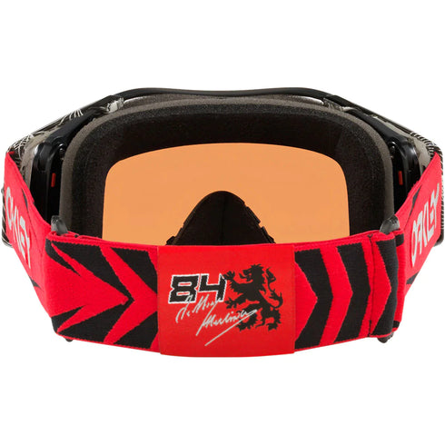 Oakley Airbrake MX Herling Sig Red with Prizm Black Lens