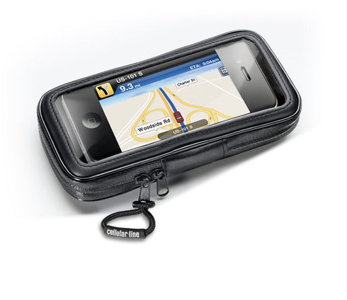 INTERPHONE SMARTPHONE HOLDER FOR NON TUBULAR HANDLEBAR