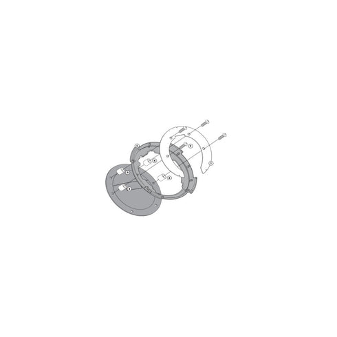 Givi BF22 Tank Lock Flange