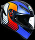 AGV K1 Multi Power Helmet - Dark Blue/Orange/White Matt