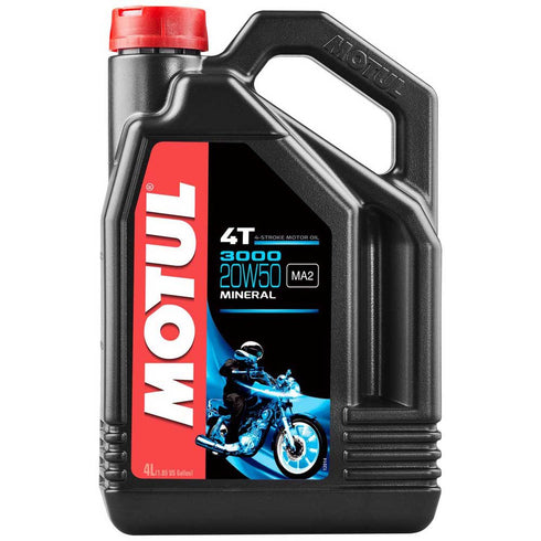 Motul Engine Oil 4T 3000 20W50 - 4L
