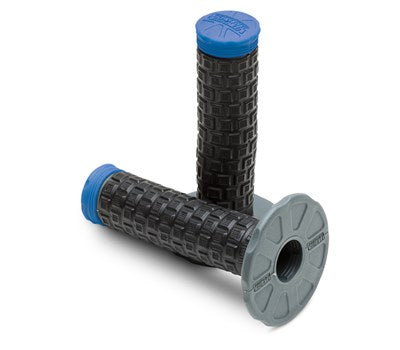 Pro Taper MX Pillow Top Light Grips - Grey/Black/Blue