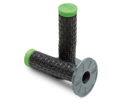 Pro Taper MX Pillow Top Light Grips - Grey/Black/Green