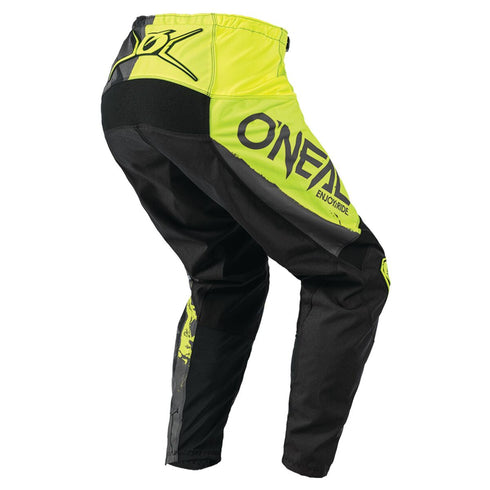 O'Neal Element Youth Ride Pants - Black/Yellow