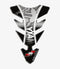 One Design Yamaha Future Tank Pad - Black/Silver