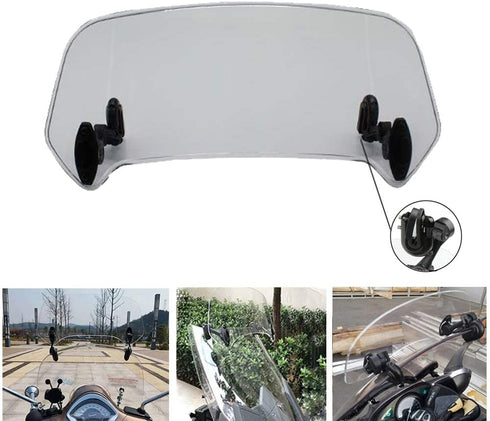 Multi Adjustable with Clip on Bracket Screen Extender - Clear (277mm)